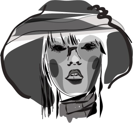 Illustrations: Девушка